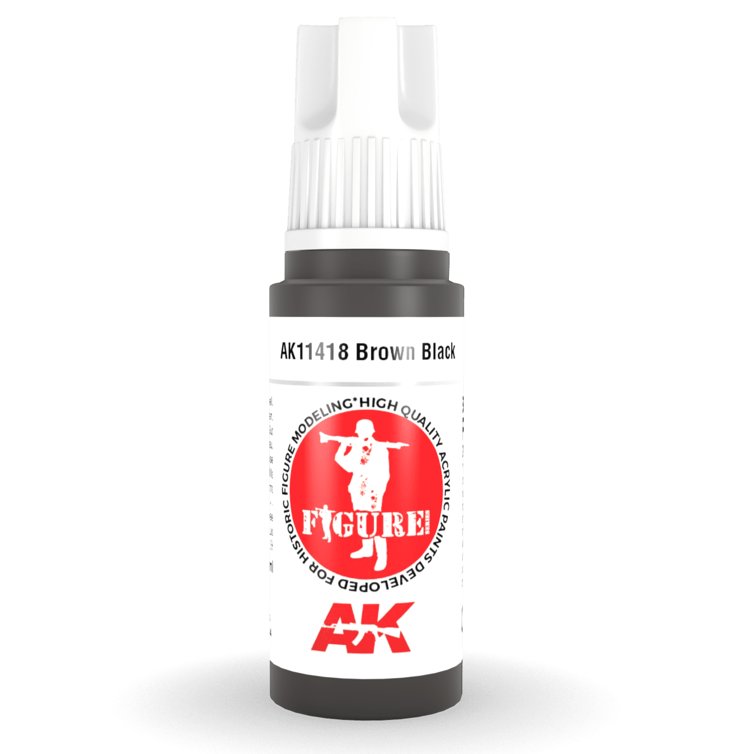 AK Interactive 3rd Gen Acrylic - Waffen Brown 17ml AK11417