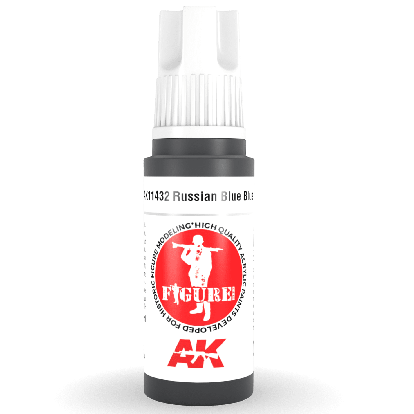 AK Interactive 3rd Gen Acrylic - Russian Blue Base 17ml AK11432