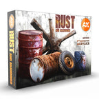 AK Interactive 3rd Gen Acrylic Rust & Abandoned Set