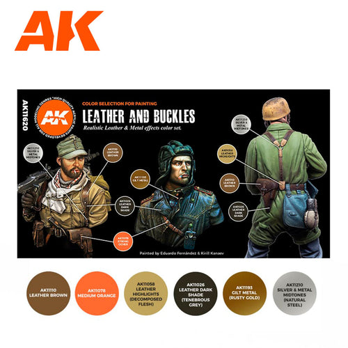 AK Interactive - Leather And Buckles 3G