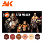 AK Interactive - Flesh And Skin Colors 3G