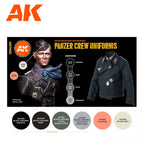 AK Interactive - Panzer Crew Black Uniforms Set 3G