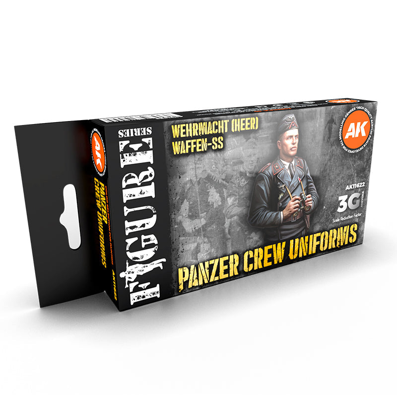 AK Interactive - Panzer Crew Black Uniforms Set 3G
