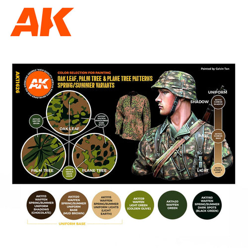AK Interactive - Waffen Spring-Summer Camouflage 3G