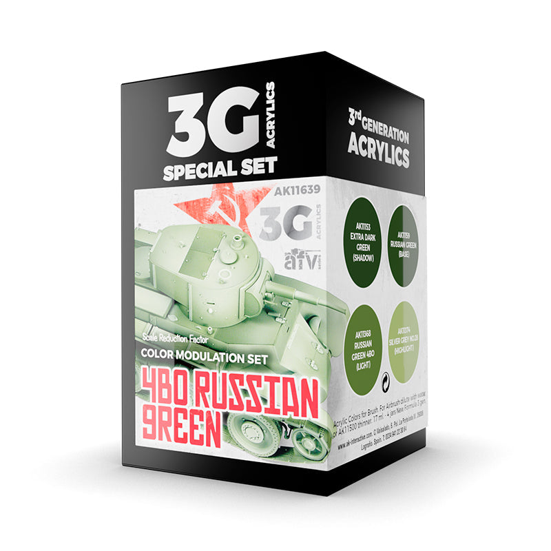 AK Interactive - Modulation 4BO Russian Green 3G