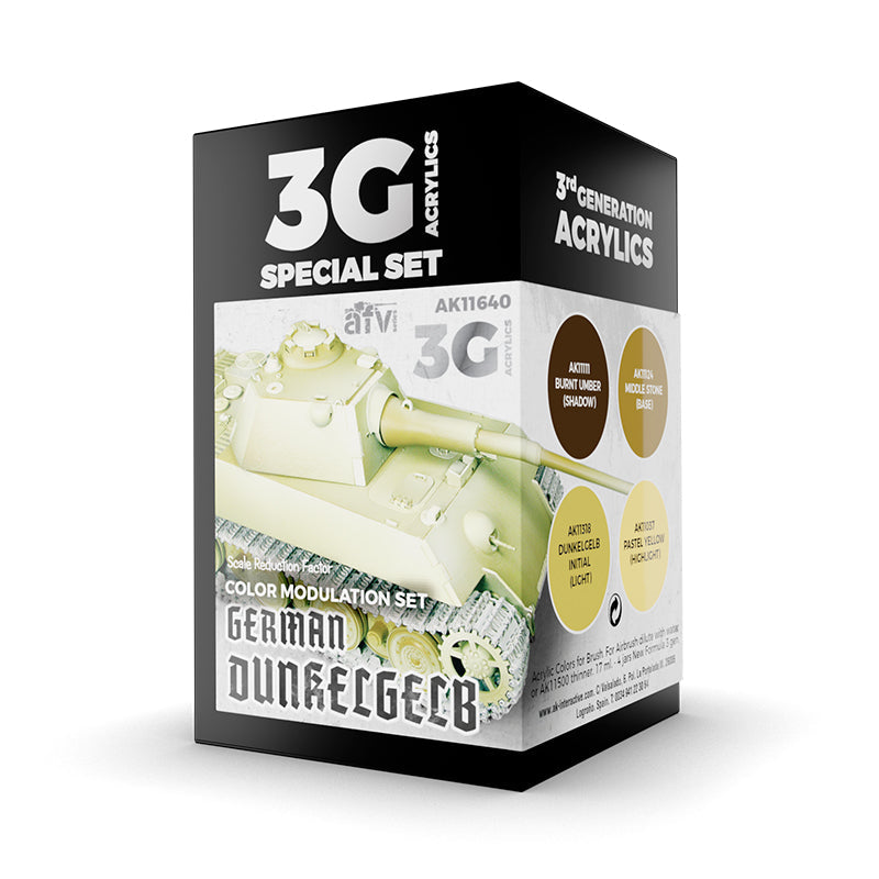 AK Interactive - Modulation German Dunkelgelb 3G