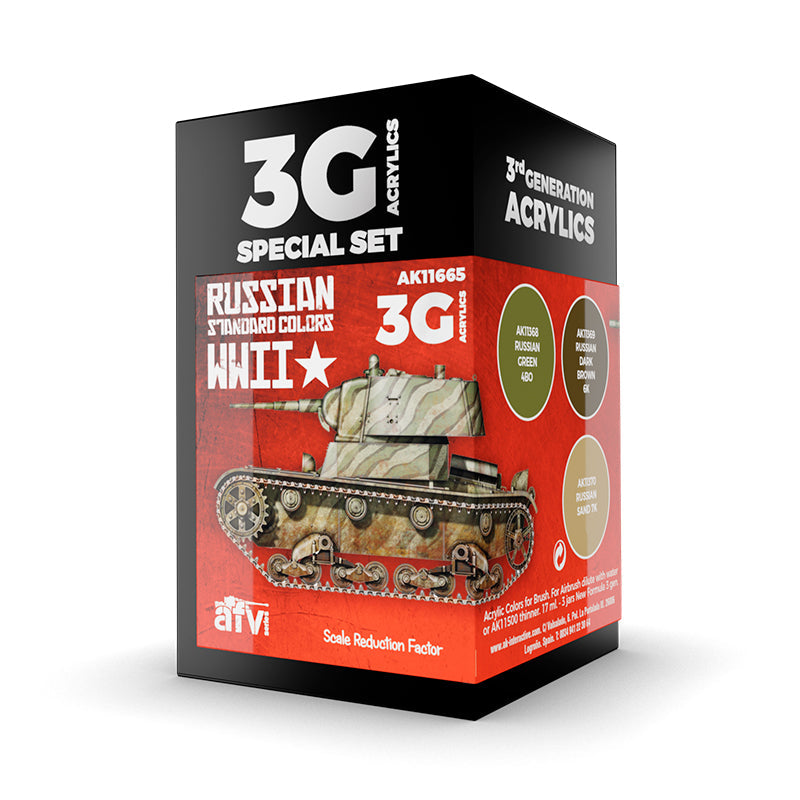 AK Interactive - Russian Standard WWII Combo 3G