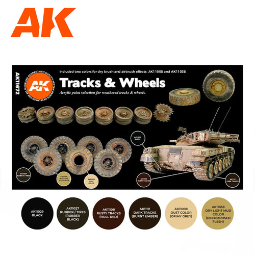 AK Interactive - Tracks And Wheels