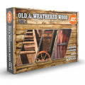 AK Interactive 3rd Gen Acrylic Old & Weathered Wood Vol. 1