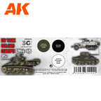 AK Interactive 3rd Gen AFV Paint Set - US Tank Colors Europe 1944-45 AK11675