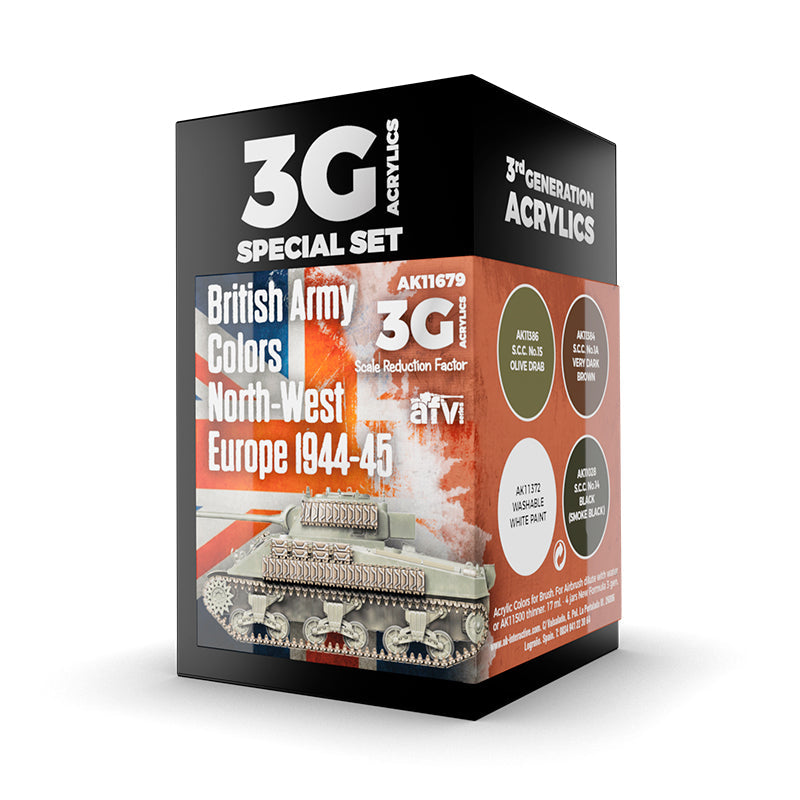 AK Interactive - British Army Colors North-West Europe 1944-45