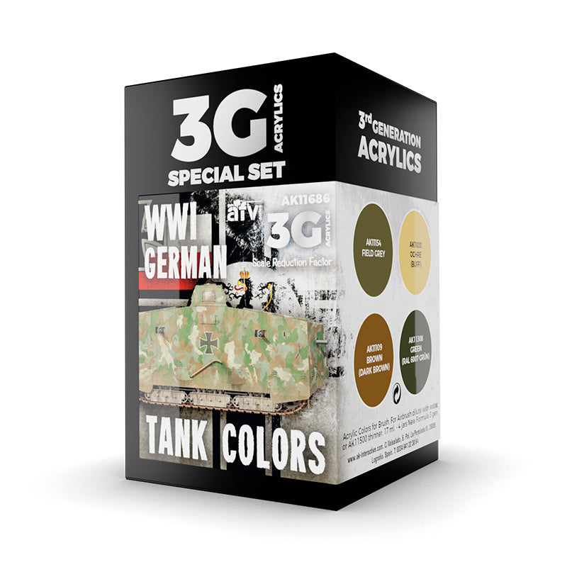 AK Interactive - Wwi German Tank Colors