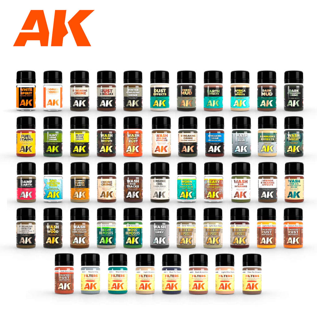 AK Interactive: The Best 52 Effects for Weathering - AK11708