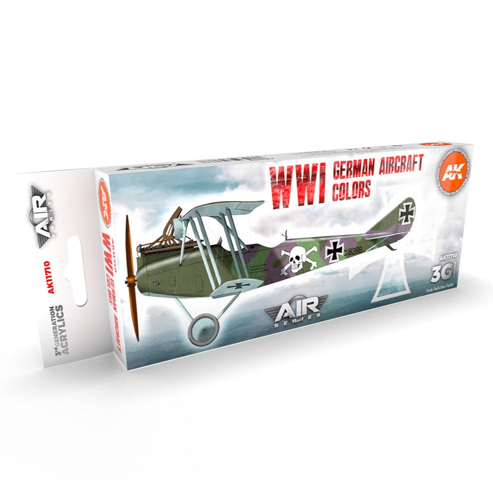 AK Interactive - WWI German Aircraft Colors Set