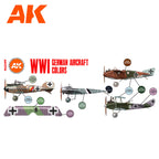 AK Interactive - WWI German Aircraft Colors Set