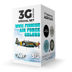 3rd Gen Aircraft Paint Set - WWII Finnish Air Force Colors Set
