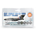AK Interactive 3rd Gen Aircraft Paint Set - Early Cold War RAF Aircraft Colors Set