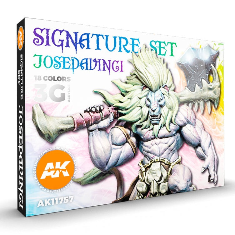 AK Interactive Acrylic Paint Signature Set - Josedavinci