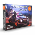 AK Interactive 3rd Gen Acrylic Transparent Colors Set (AK11758)