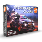 AK Interactive 3rd Gen Acrylic Transparent Colors Set (AK11758)