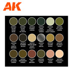 AK Interactive Signature Set - WWII & Modern US Colors by Adam Wilder AK11763