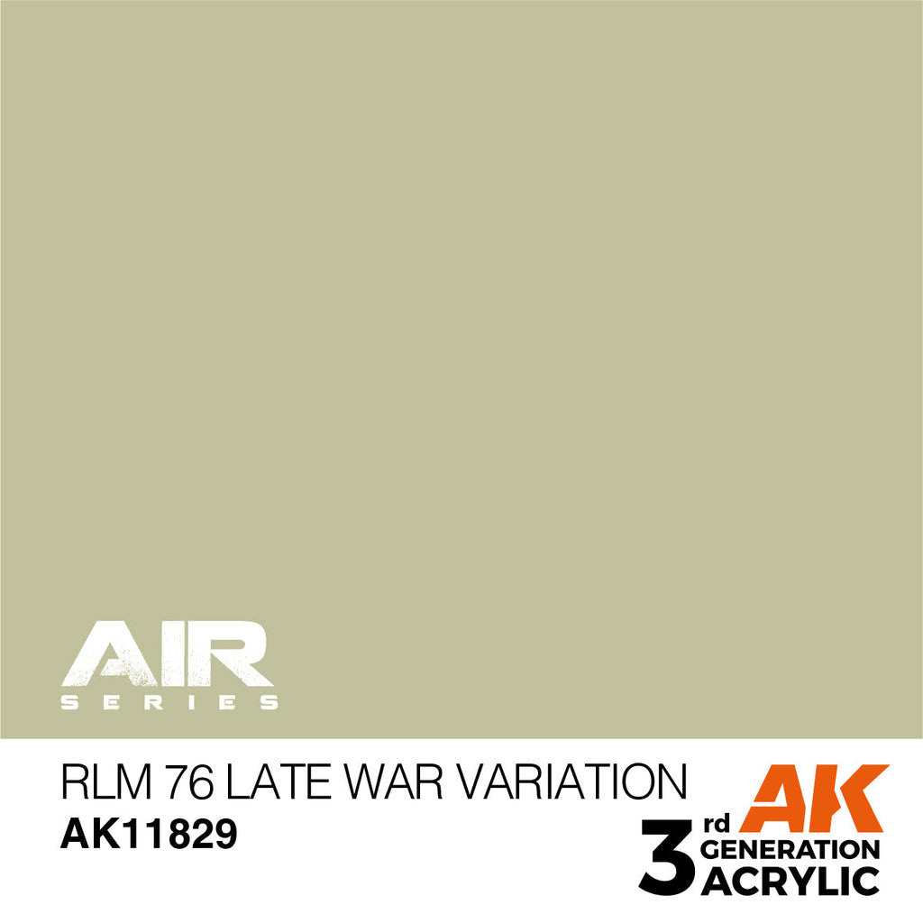 AK Interactive 3rd Gen RLM 76 Late War Variation AK11829