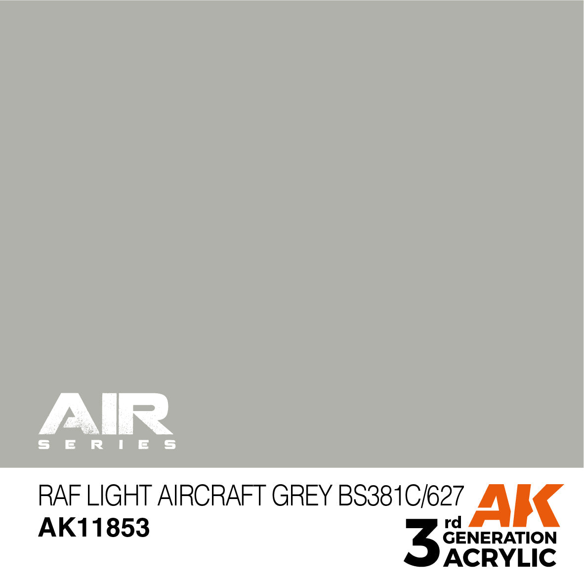 AK Interactive 3rd Gen RAF Light Aircraft Grey BS381C/627 AK11853