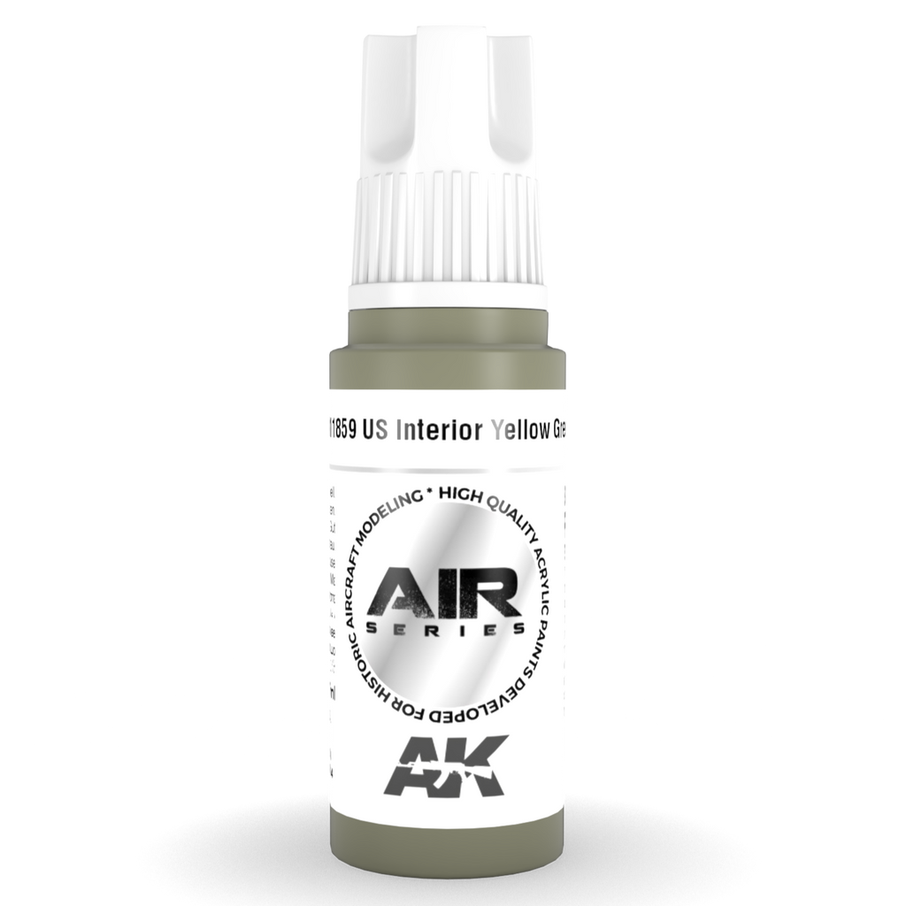 AK Interactive 3rd Gen US Interior Yellow Green AK11859