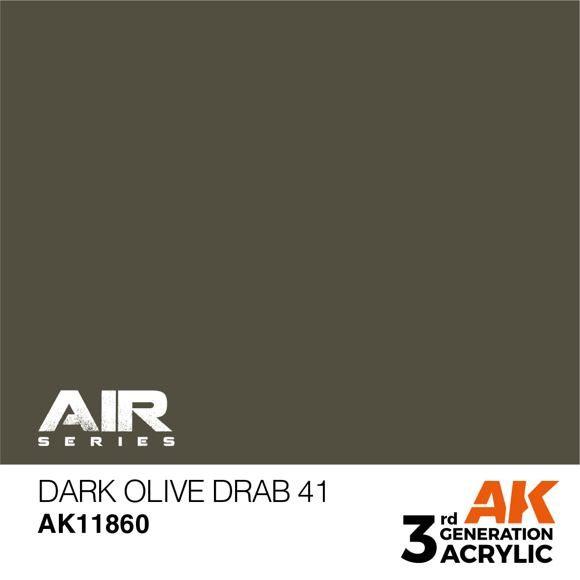 AK Interactive 3rd Gen Dark Olive Drab 41 AK11860