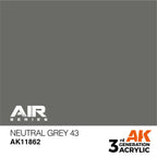 AK Interactive 3rd Gen Neutral Grey 43 AK11862