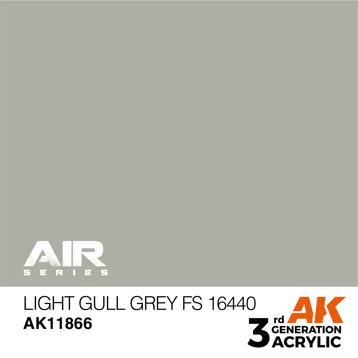AK Interactive 3rd Gen Light Gull Grey FS 16440 AK11866