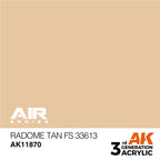 AK Interactive 3rd Gen Radome Tan FS 33613 AK11870