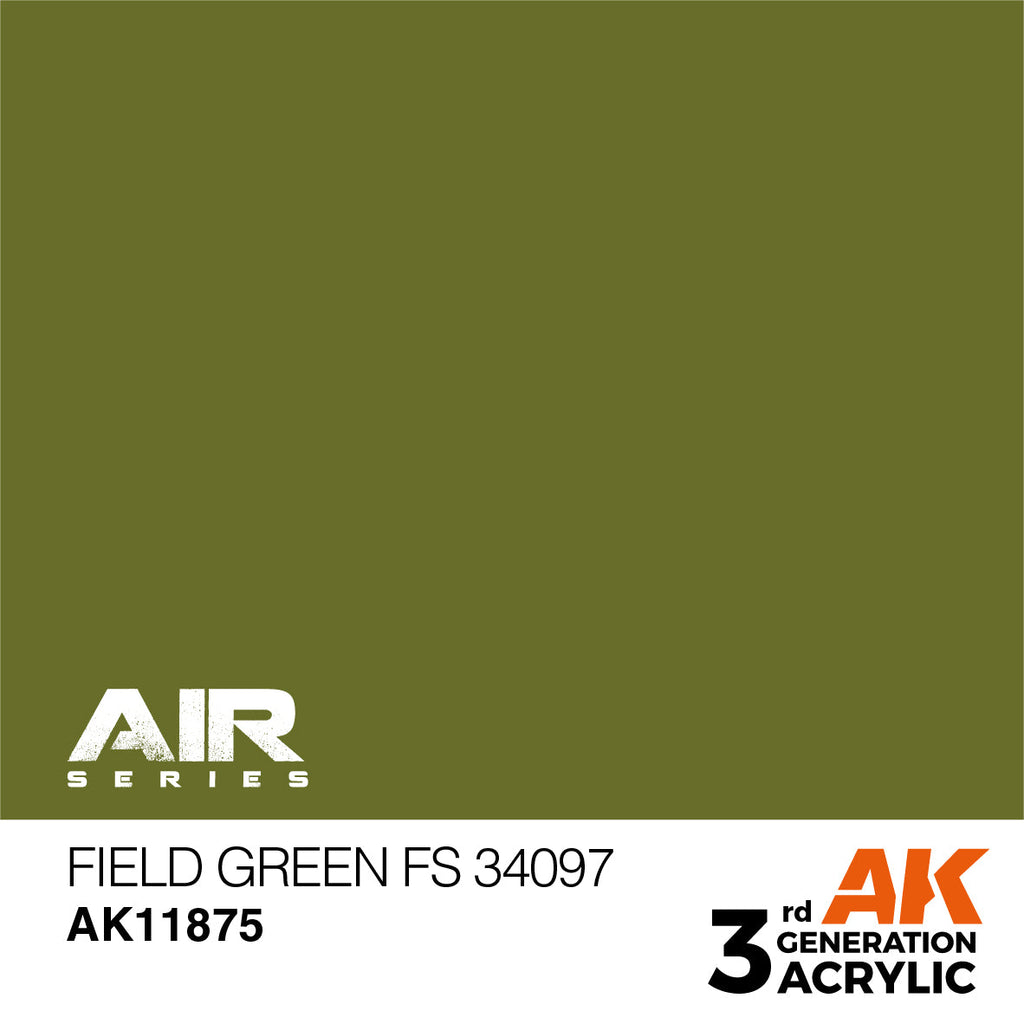 AK Interactive 3rd Gen Field Green FS 34097 AK11875