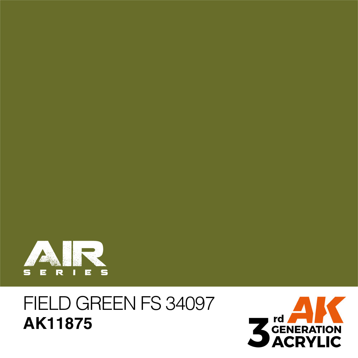 AK Interactive 3rd Gen Field Green FS 34097 AK11875