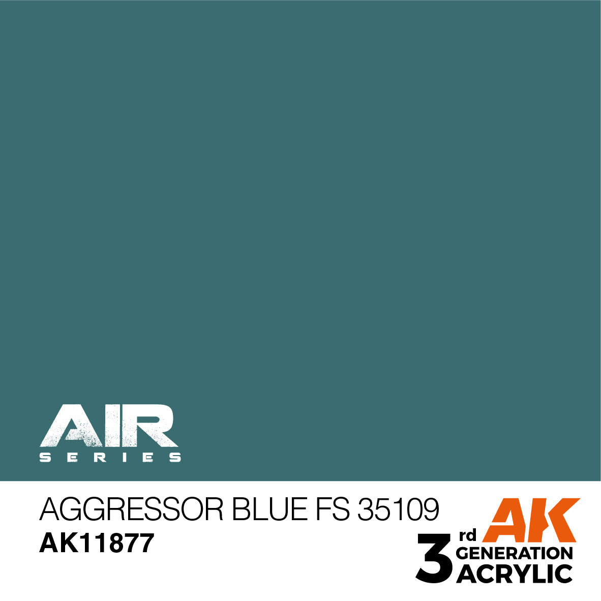 AK Interactive 3rd Gen Aggressor Blue FS 35109 AK11877