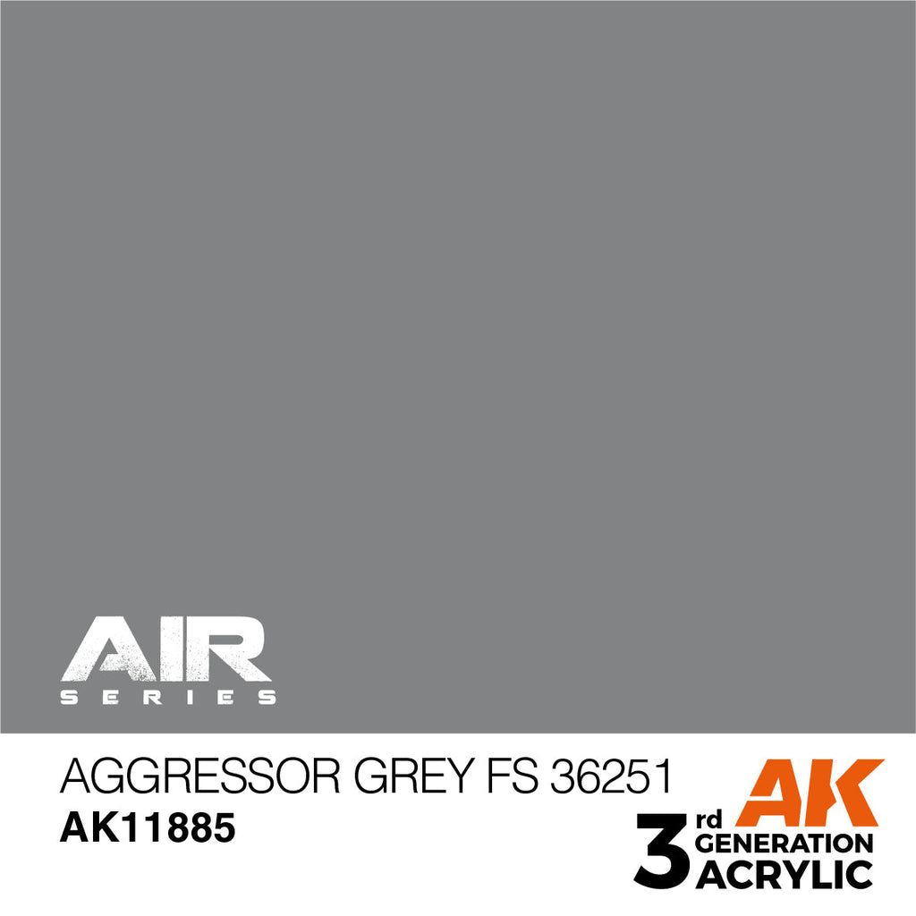 AK Interactive 3rd Gen Aggressor Grey FS 36251 AK11885