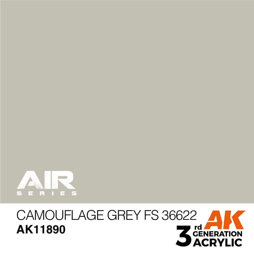 AK Interactive 3rd Gen Acrylic Camouflage Grey FS 36622 AK11890