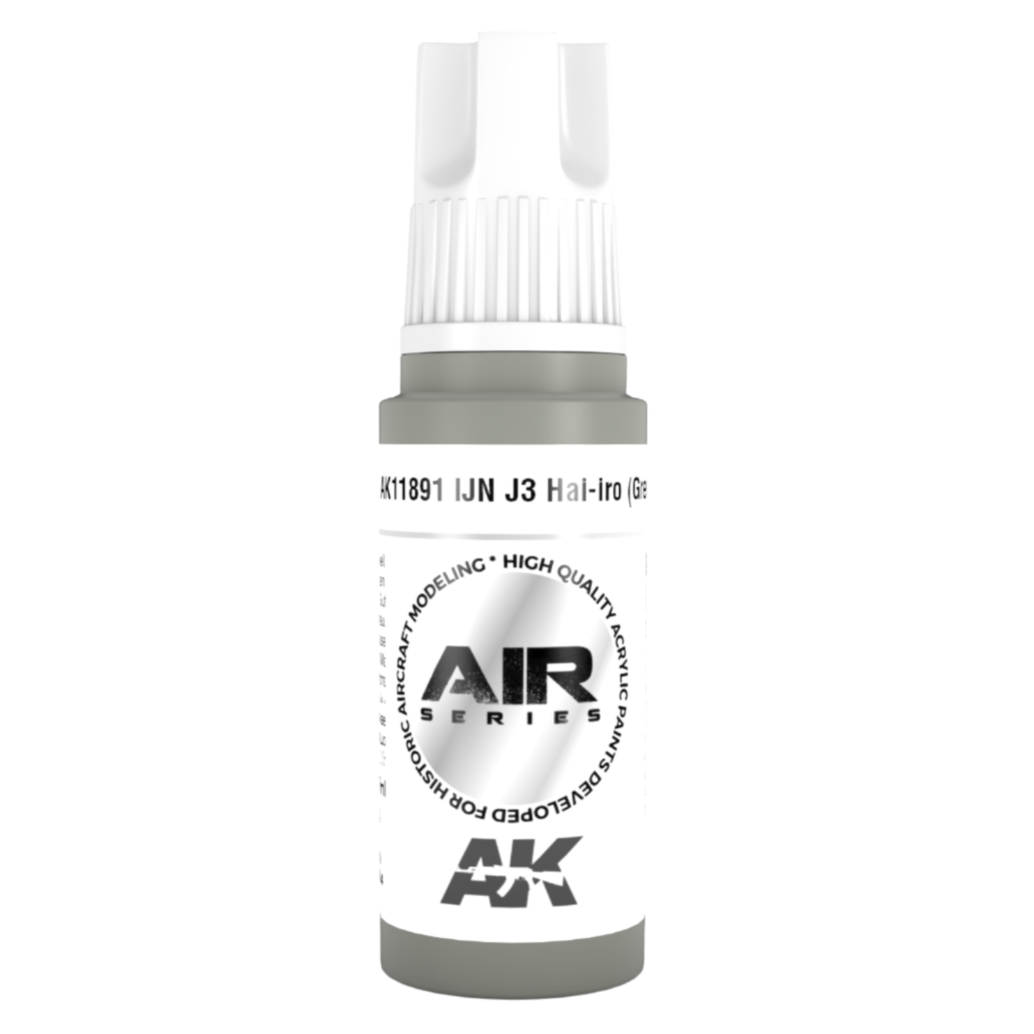 AK Interactive 3rd Gen Acrylic IJN J3 Hai-iro (Grey) AK11891