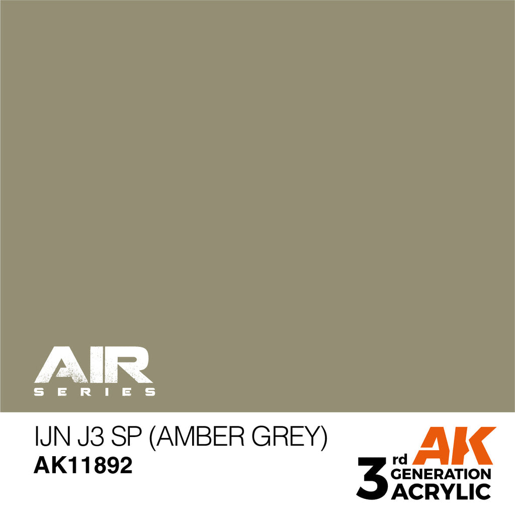 AK Interactive 3rd Gen Acrylic IJN J3 SP (Amber Grey) AK11892