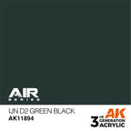 AK Interactive 3rd Gen Acrylic IJN D2 Green Black AK11894