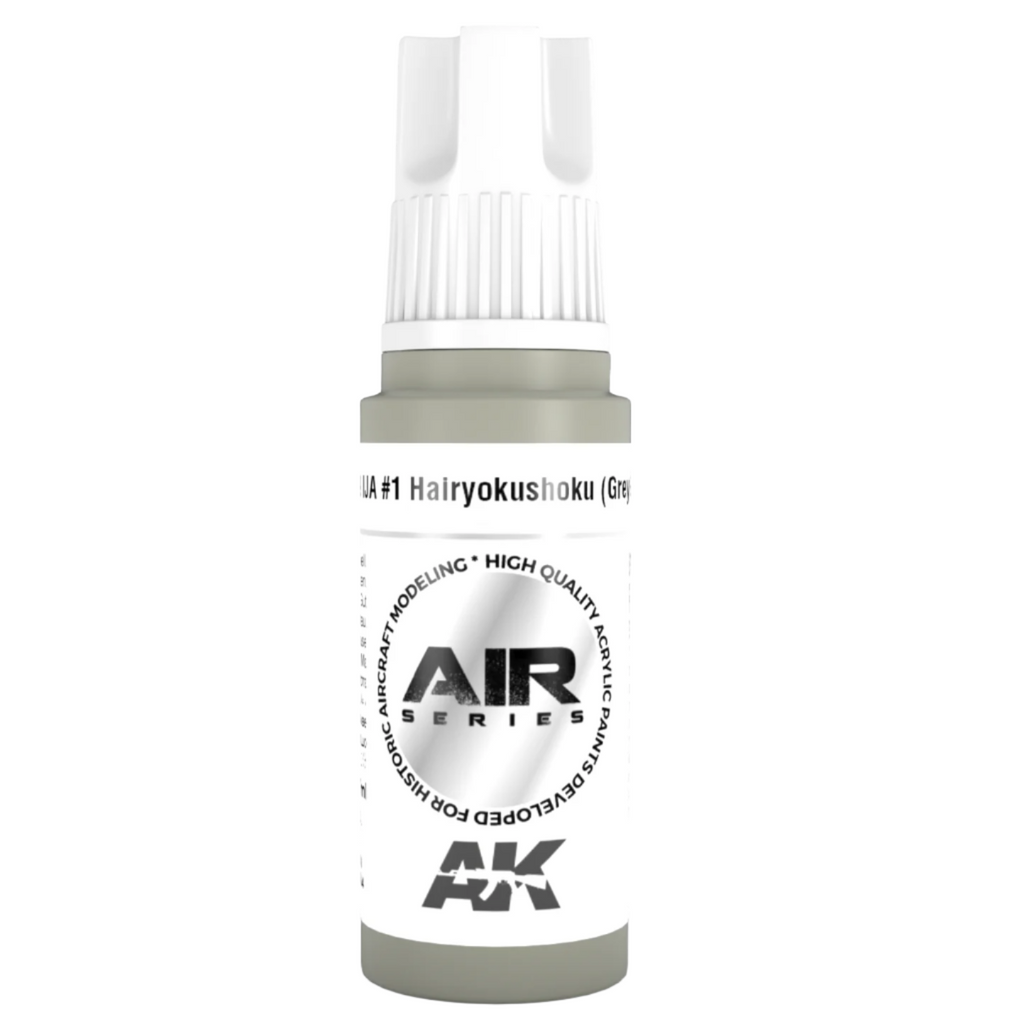 AK Interactive 3rd Gen Acrylic IJA #1 Hairyokushoku (Grey-Green) AK11899