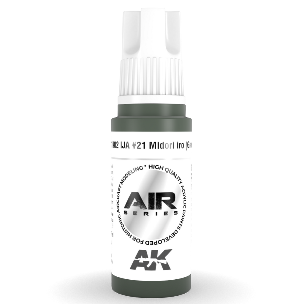 AK Interactive 3rd Gen Acrylic IJA #21 Midori iro (Green) AK11902