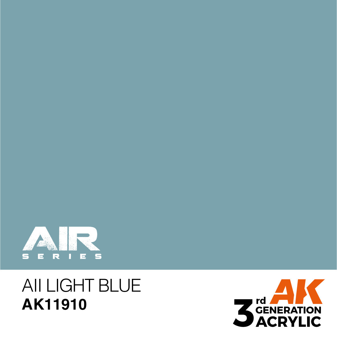 AK Interactive 3rd Gen Acrylic - AII Light Blue AK11910