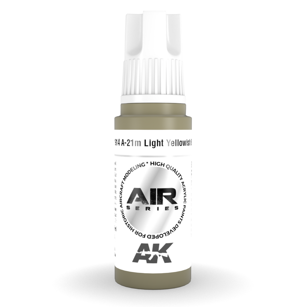 AK Interactive 3rd Gen Acrylic A-21m Light Yellowish Brown AK11914