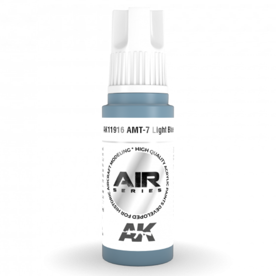 AK Interactive 3rd Gen Acrylic AMT-7 Light Blue AK11916