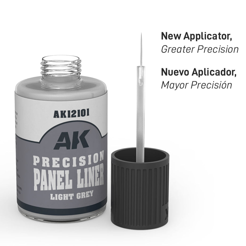 AK Interactive Precision Panel Liner - Light Grey