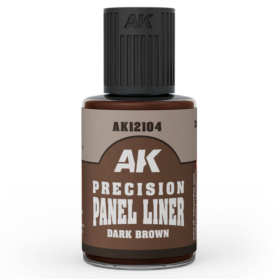 AK Interactive Precision Panel Liner - Dark Brown