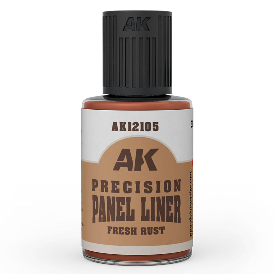 AK Interactive Precision Panel Liner - Fresh Rust