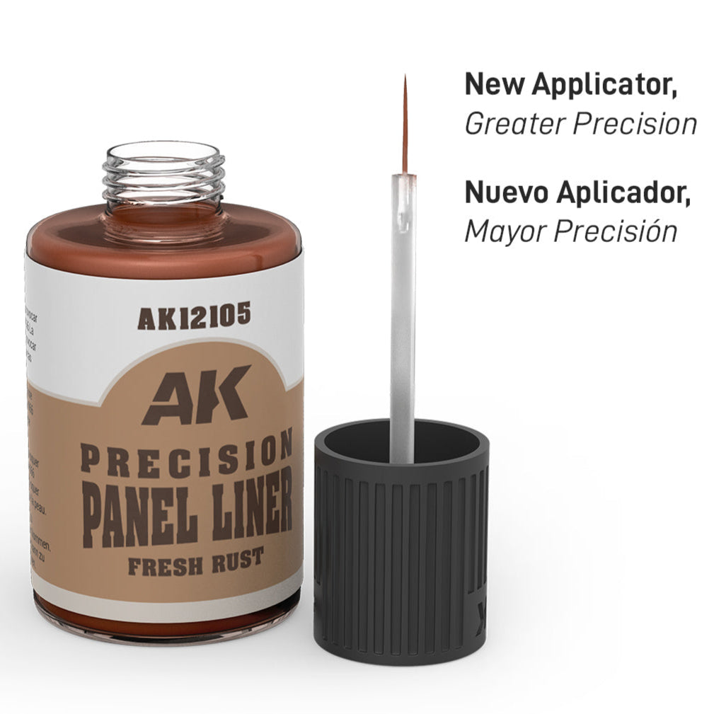 AK Interactive Precision Panel Liner - Fresh Rust