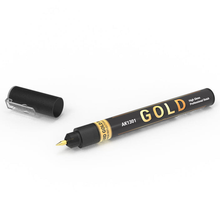 AK Interactive Real Colors Marker - Gold (AK1301)